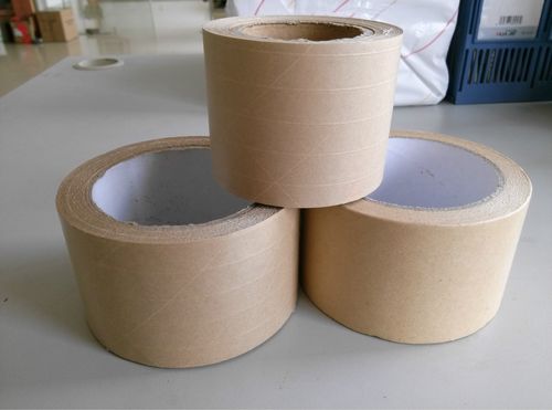 jl3佳隆厂家专业生产免水牛皮纸胶带40-50g封箱捆扎环保可回收